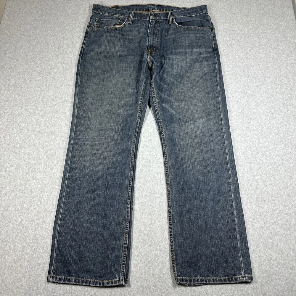 Levi's 559 Baggy Loose Relaxed Fit Jeans Men's 36x32 Dark Wash Cotton